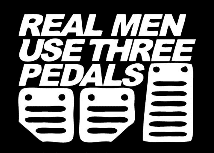 Real Men Car Sticker | MySticker