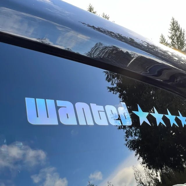 GTA wanted stars decal | MySticker