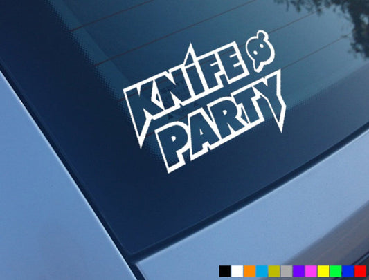 KNIFE PARTY Car Sticker Decal Vinyl | MySticker