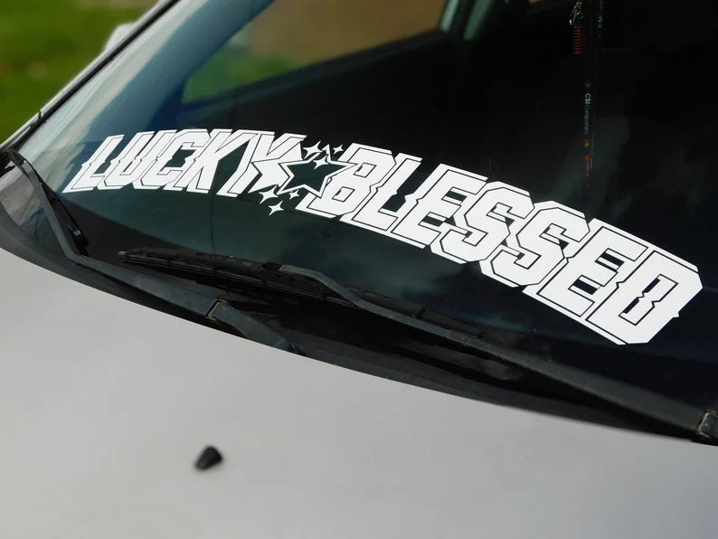 Lucky & Blessed Decal | MySticker