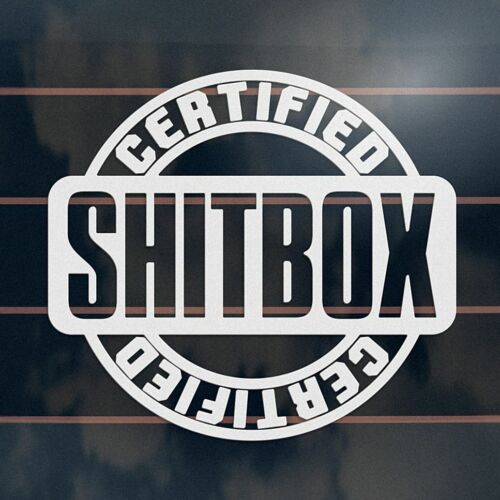 Shitbox Decal | Shitbox car sticker | MySticker